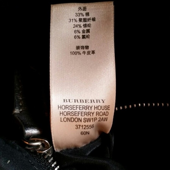 BURBERRY Shimmer Beat Check Lowry Tote Bag Auth - Picture 8 of 8